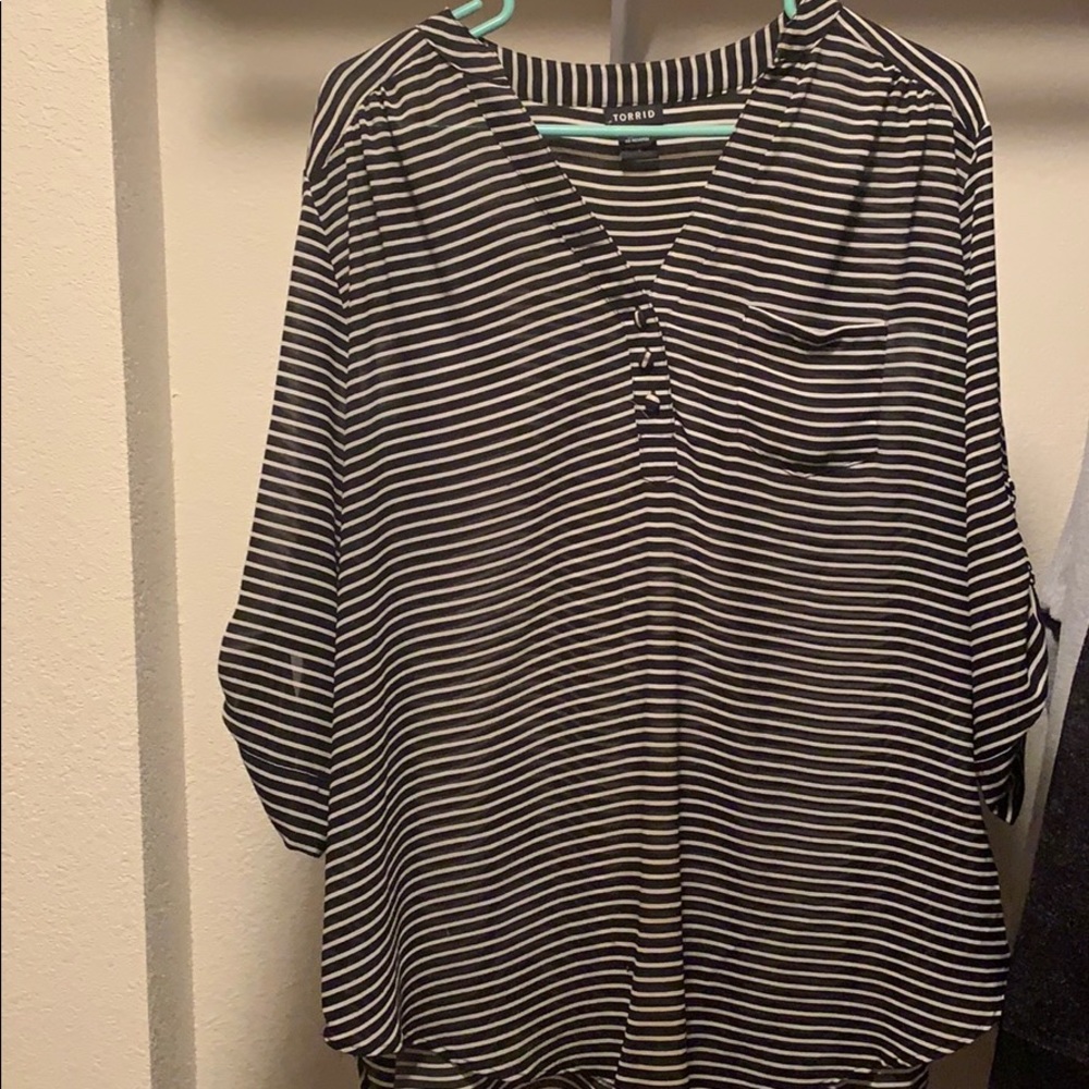 Torrid Harper blouse
